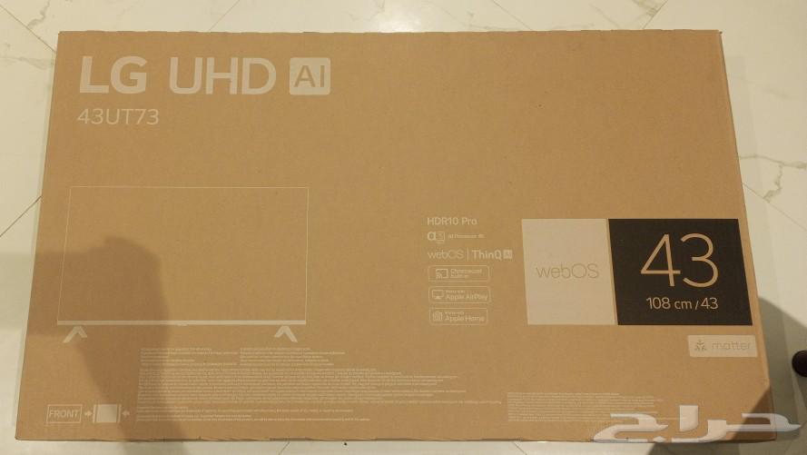 For Sale  LG UHD AI 43 Brand New  Seal Pack Brand  LG63185964266115112