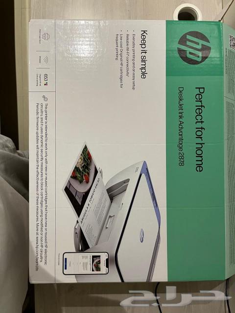 طابعة HP (نسخ طباعة ماسح) عليها حبر ملون (من المالك)63184461255553112