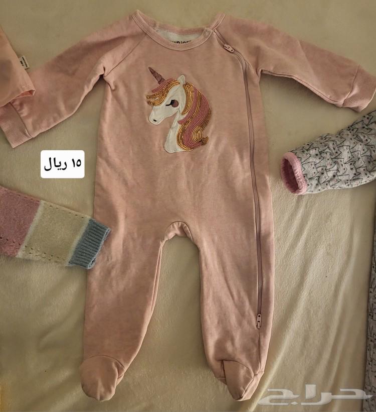 ملابس أطفال بناتية شتوية وصيفية عمر (3-6) شهور63242412400643111