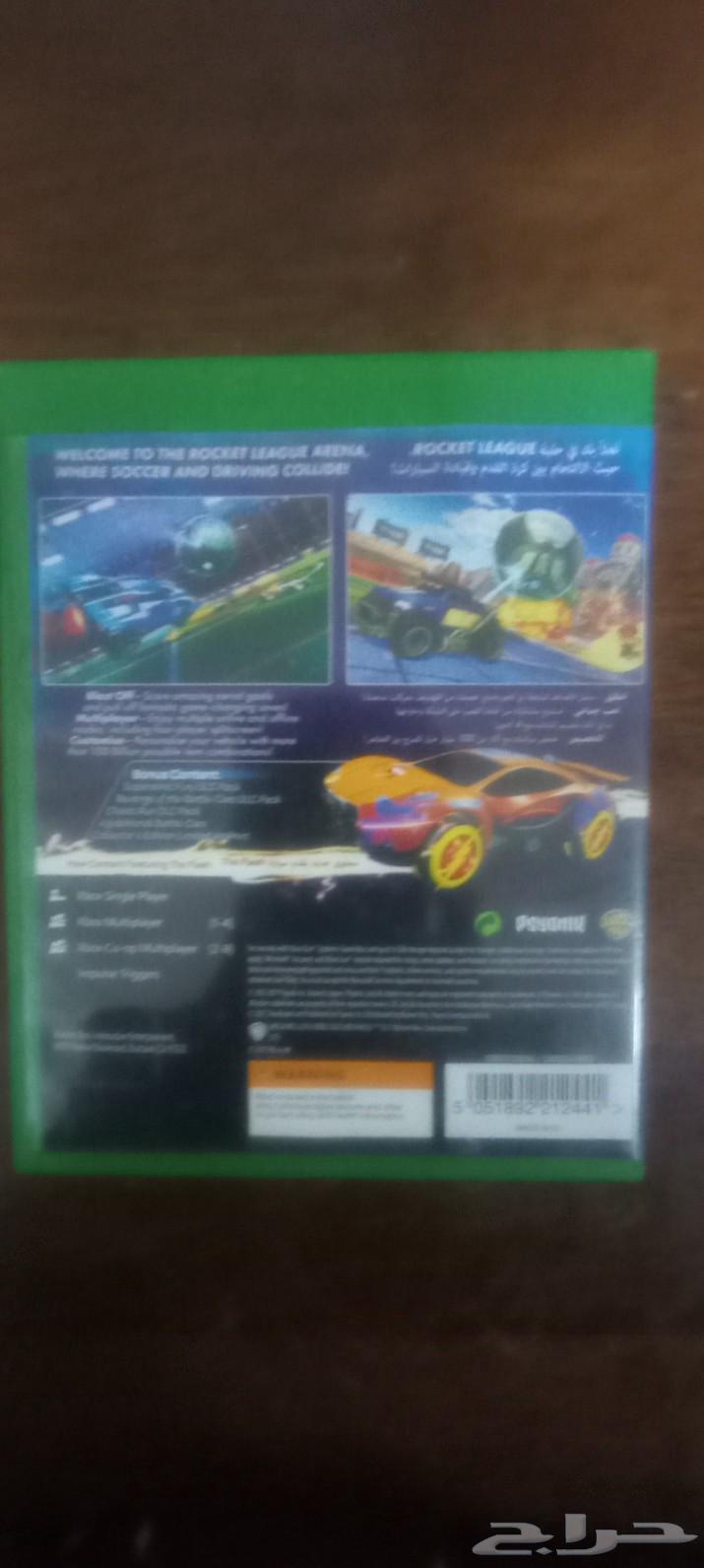 جهاز Xbox 1 بسعة 500 جيجابايت مع وحدة تحكم واحدة وحزمة أسطوانة لعبة Rocket League63239835093122113