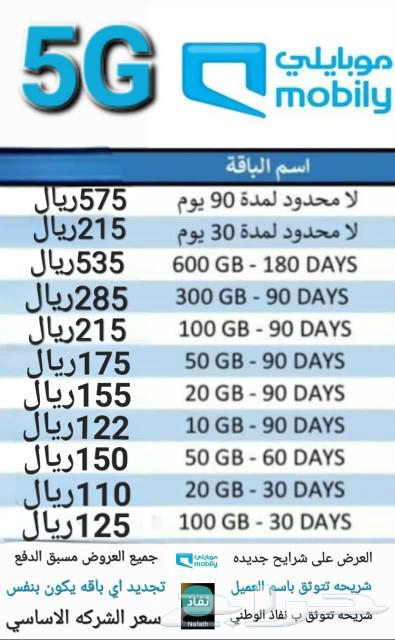 شريحة بيانات ب575ريال مفتوح لامحدود 3شهور63534531023875111