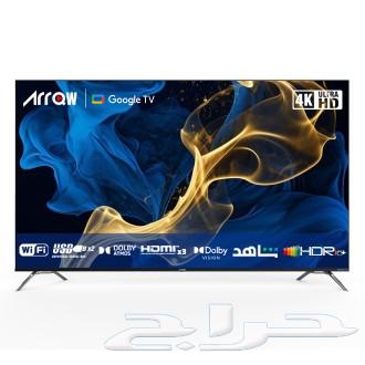 شاشة ارو 65 سمارت 4k فور كى ويبوس 2 ريموت للتلفزيون63184469386115112