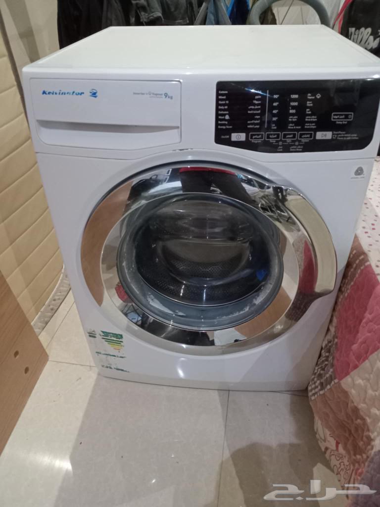 غسالة أوتوماتيك كيلفنатор بباب أمامي، مستعملة لبضعة أشهر فقط63161271016579118