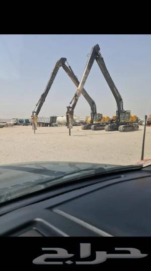 Long-arm excavator 22 meters with 20-ton hammer available in Riyadh and Almajmaa63236142539651110