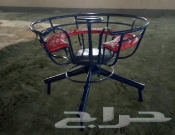 Welcome to Marjeh, your neighborhood has a full set of chairs, including a rocking chair.63158084412418113