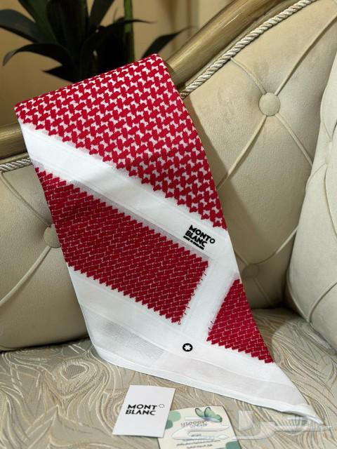 Red Montblanc shemagh, immediate pickup available63158543024001112