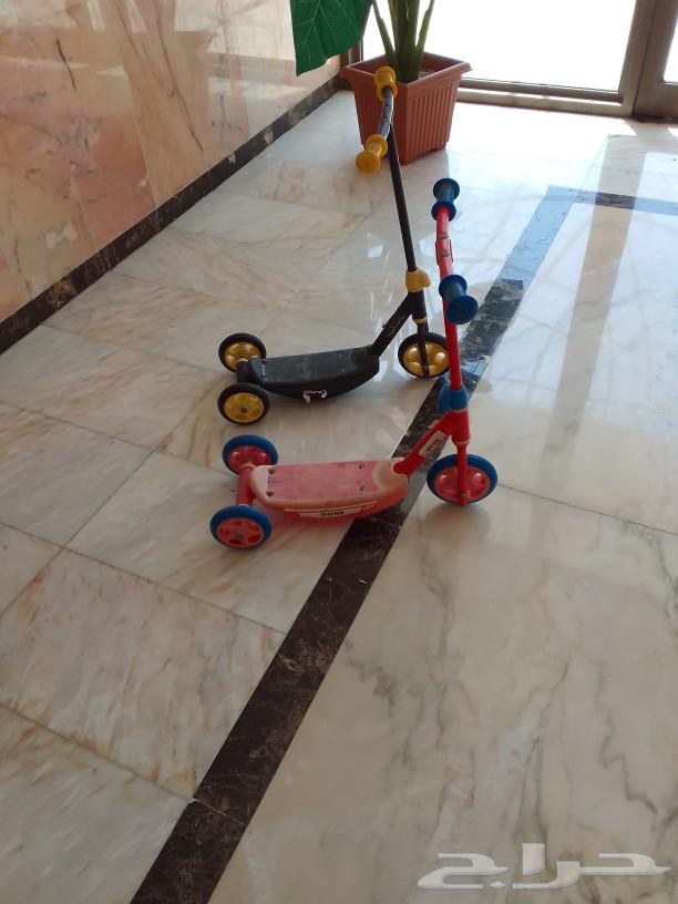 Two children's tricycle scooters for 50 SAR63171510922115111