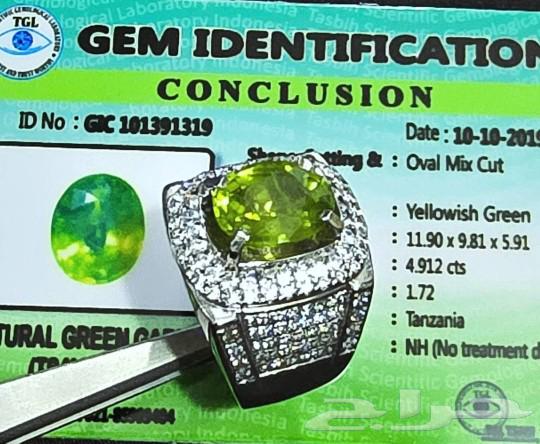Luxurious natural Tsavorite ring63155754703233113