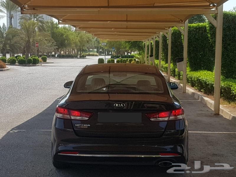 كيا أوبتيما موديل 2017 ماكينه 2000cc اللون بنى(عودى) النص فل63224884801026113