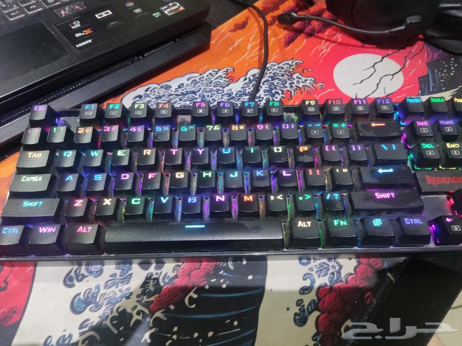 Mechanical keyboard Redragon blue switches (good condition)63149783180801111