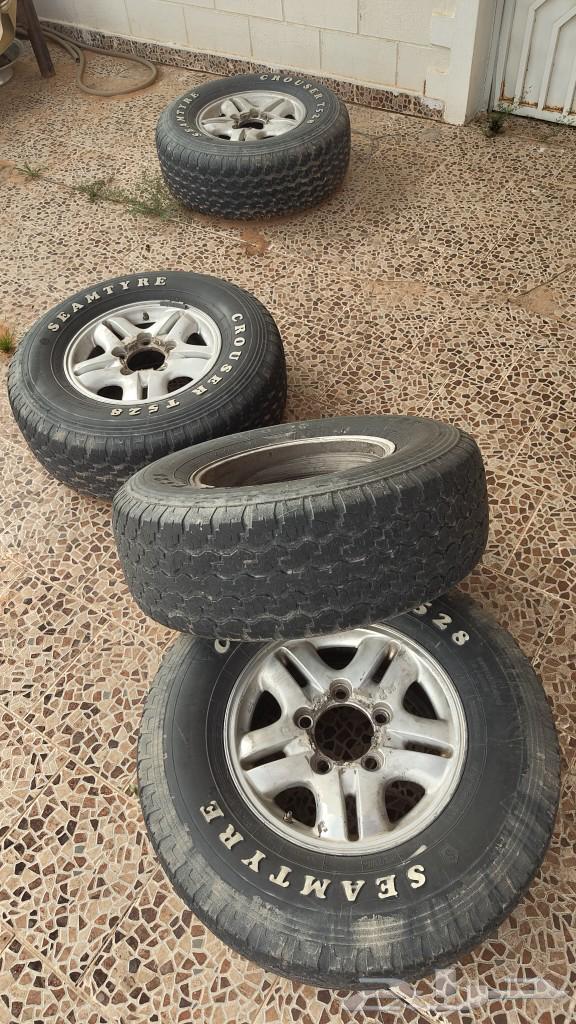 Siam Tyre Kufrates Dunlop and Al-Hameed Land Cruiser rims63221387850498112