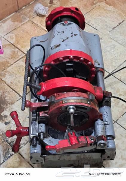 A light-duty pipe threading machine, inspection is the best proof.63217837287681111