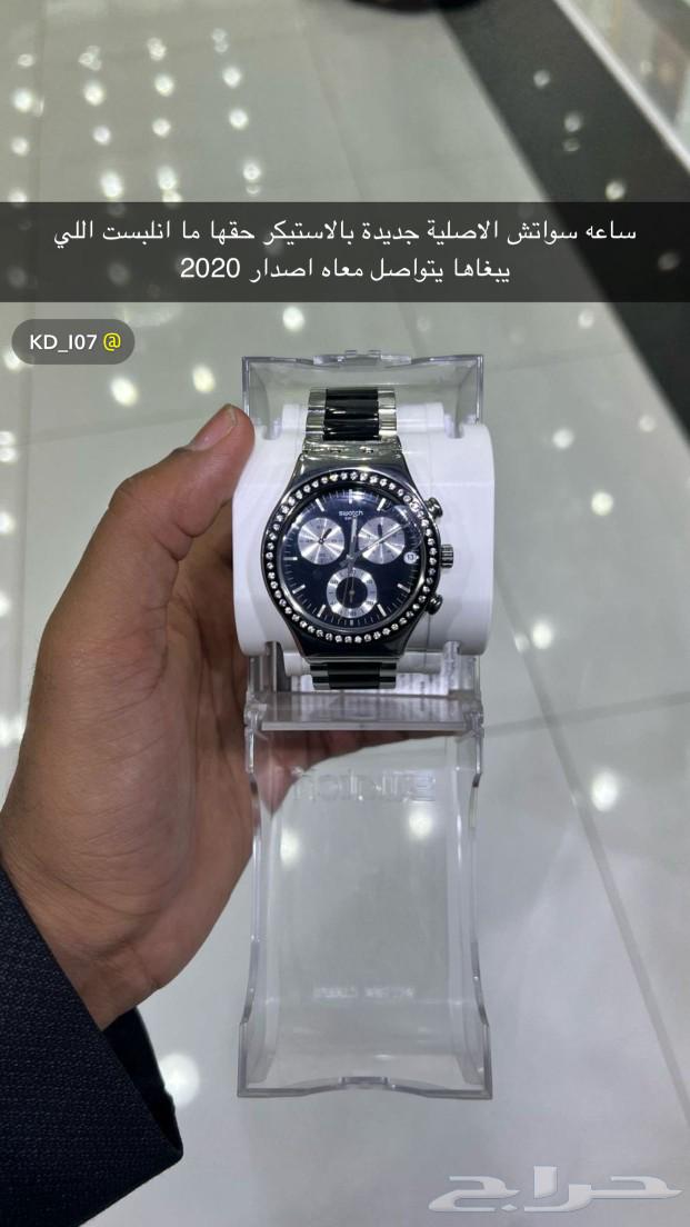 ساعة يد Swatch جديده بضمان 24 شهر63186499579521114