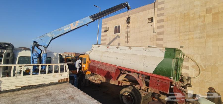 ونش خمسه طن للايجار اليومي الشهري او بالمشوار63212921335041112