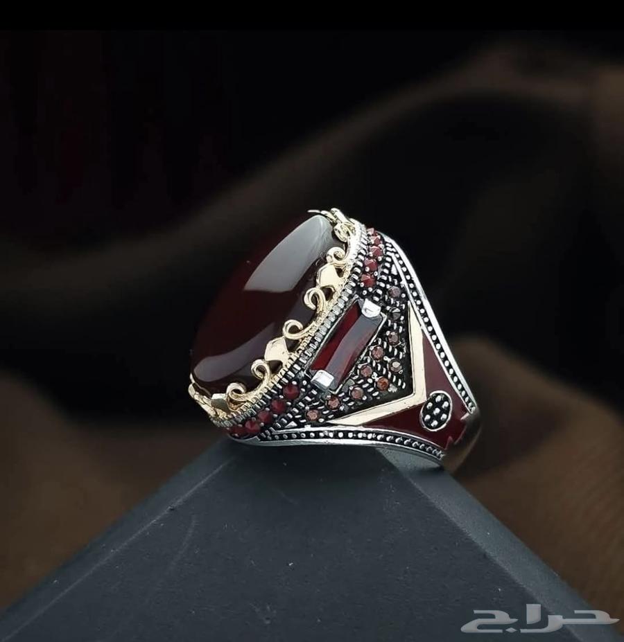 Original silver rings with natural agate stones.63496572570115113