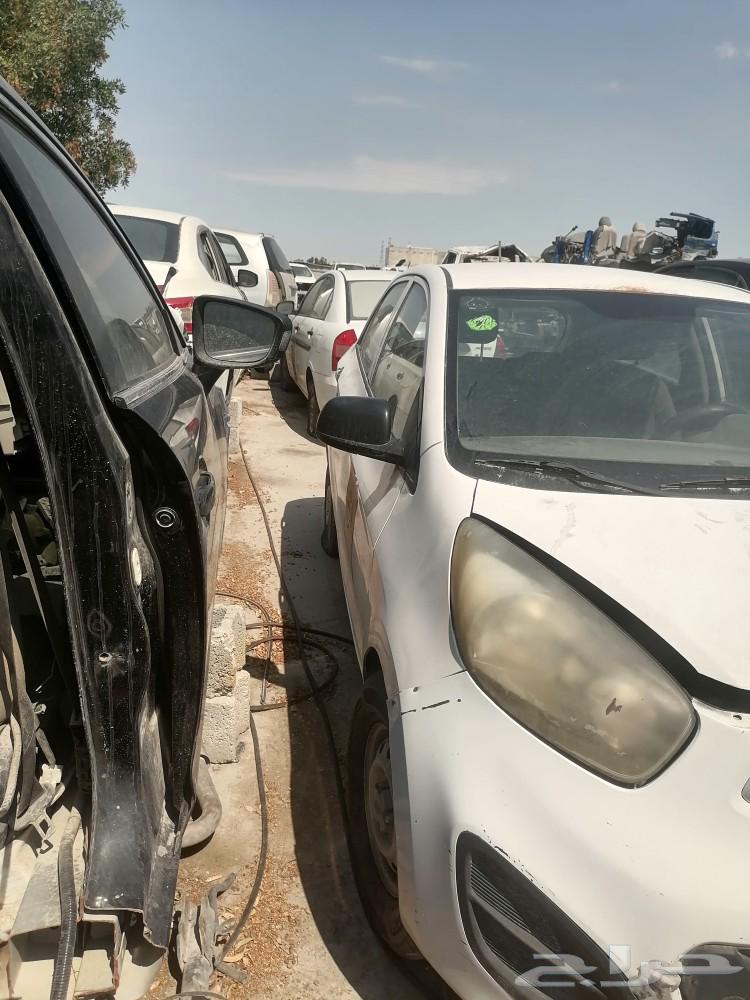 Kia Picanto 2013 spare parts only, dismantled from Al-Rawabi Al-Khadraa for selling parts63212933002241112