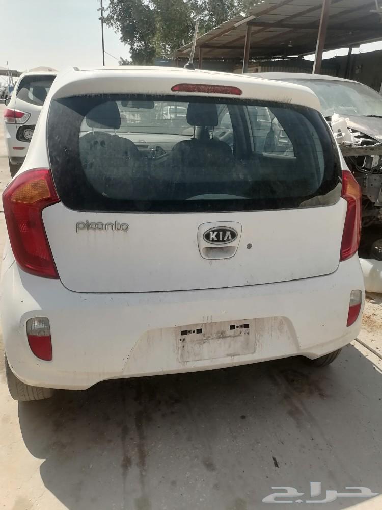 Kia Picanto 2013 spare parts only, dismantled from Al-Rawabi Al-Khadraa for selling parts63212933002241111