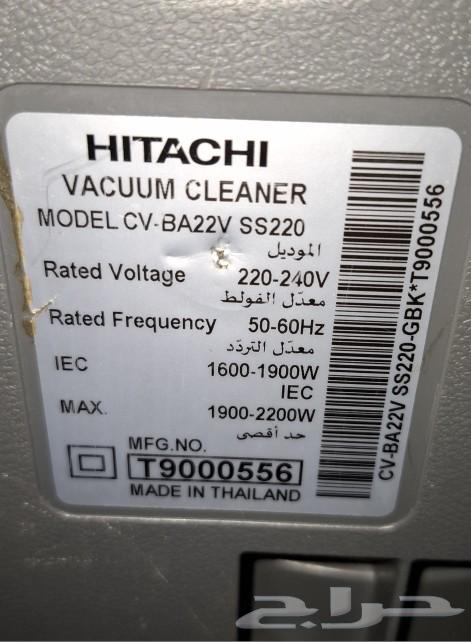 Hitachi electric vacuum cleaner63142357201922114
