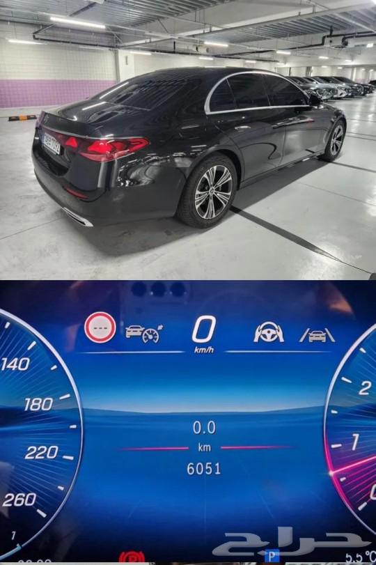 Mercedes E200 W214 2024 model, September, zero counter, 6,051 km63207450135681113