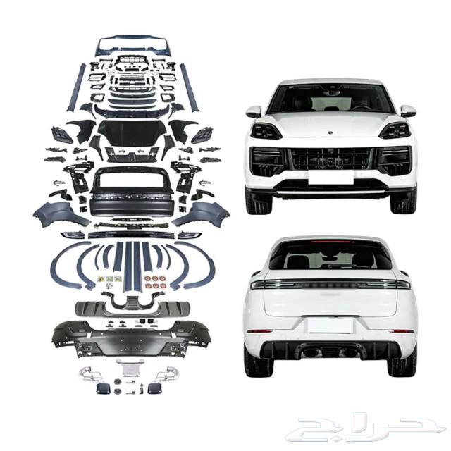تحويل وترهيم بورش كايين من موديل 2011 الى 2025 بدي كت كامل63208404227841111