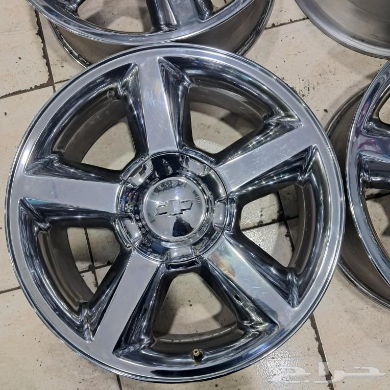 Original alloy rims for Tahoe, brand new and shiny, God willing, blessed be God.63209374514179111