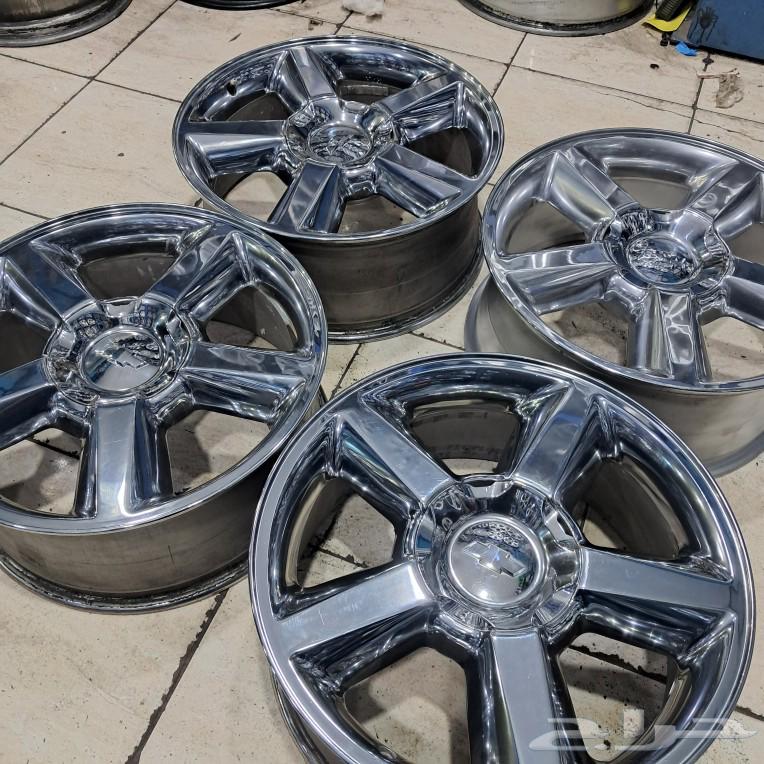 Original alloy rims for Tahoe, brand new and shiny, God willing, blessed be God.63209374514179114