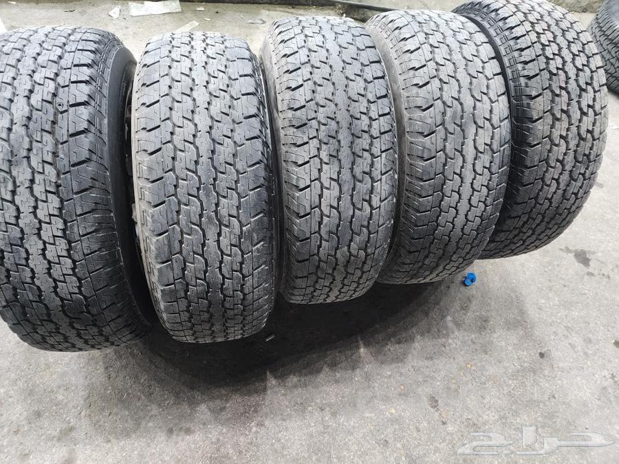 Original Nissan VT rims with Bridgestone agency tires 275 70 1663205402051075112