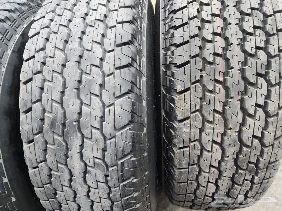 Original Nissan VT rims with Bridgestone agency tires 275 70 1663205402051075113
