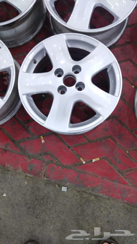 Original Yaris chrome rims, size 15, model 2010 11 1263204925387267113
