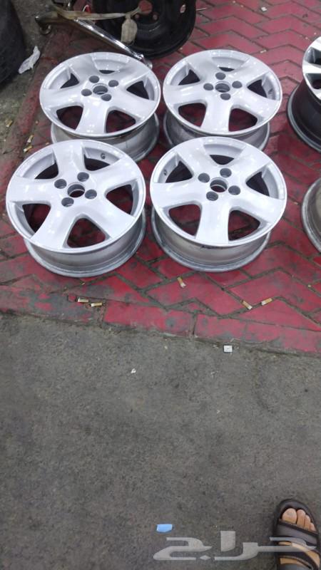 Original Yaris chrome rims, size 15, model 2010 11 1263204925387267112