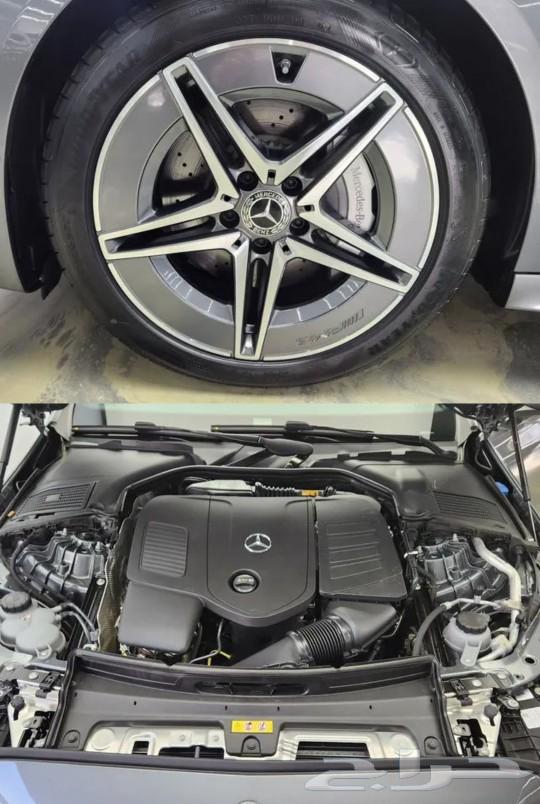 Mercedes C200 AMG Line, model 2024, month 9, zero, mileage 15863202228092931112