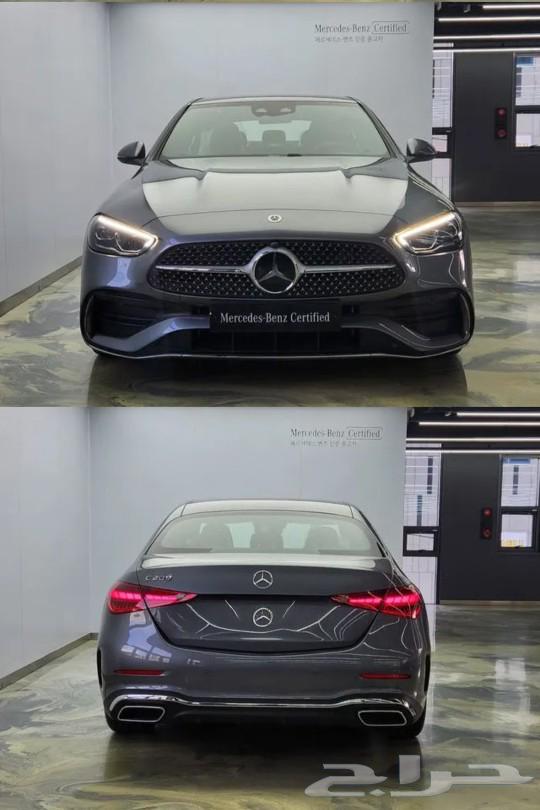 Mercedes C200 AMG Line, model 2024, month 9, zero, mileage 15863202228092931111