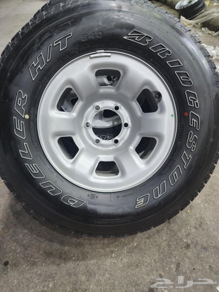 Original Nissan VT rims with Bridgestone agency tires 275 70 1663205402051075111