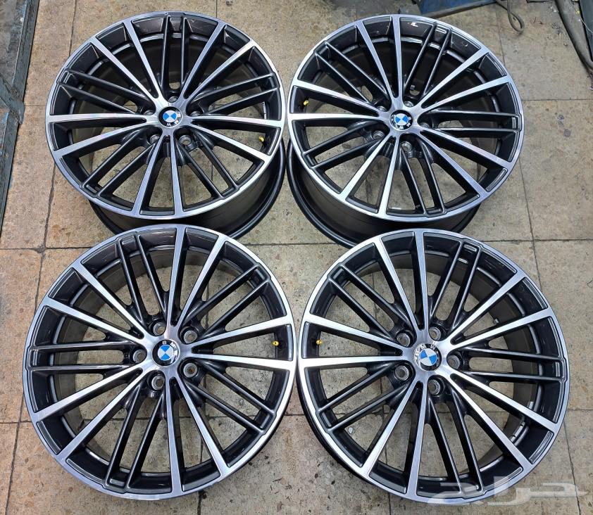 Original BMW 530 19-inch rims, 2023 model, genuine agency63204345051394113
