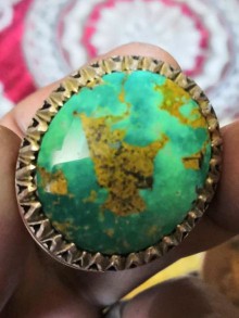 Turquoise ring by Nishapuri for sale63180090657922111