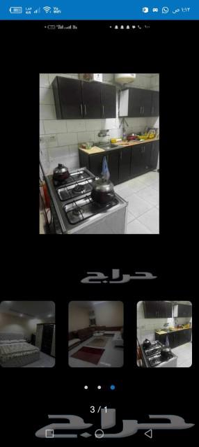 Refrigerator, 58-inch smart TV, and a five-burner stove with oven.63493197832322112