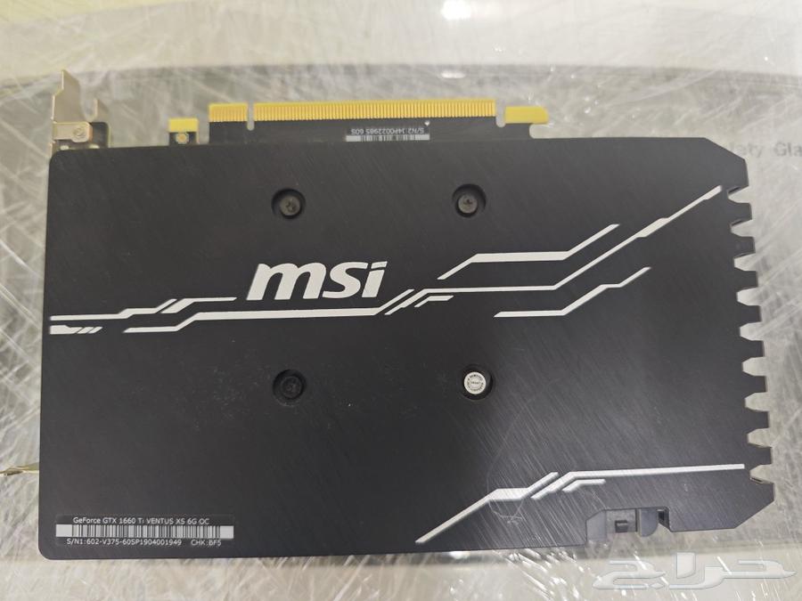 كرت شاشة msi 1660 ti63492157838721111