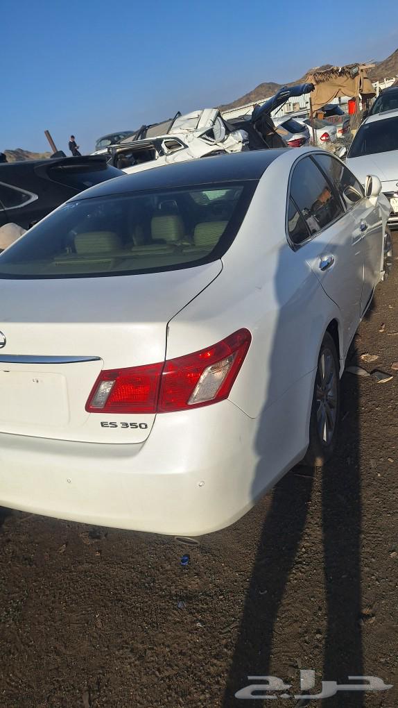 لكزس 350 ES موديل 2008 حاله السياره  تشليح قطع غيار فقط63190151764737111