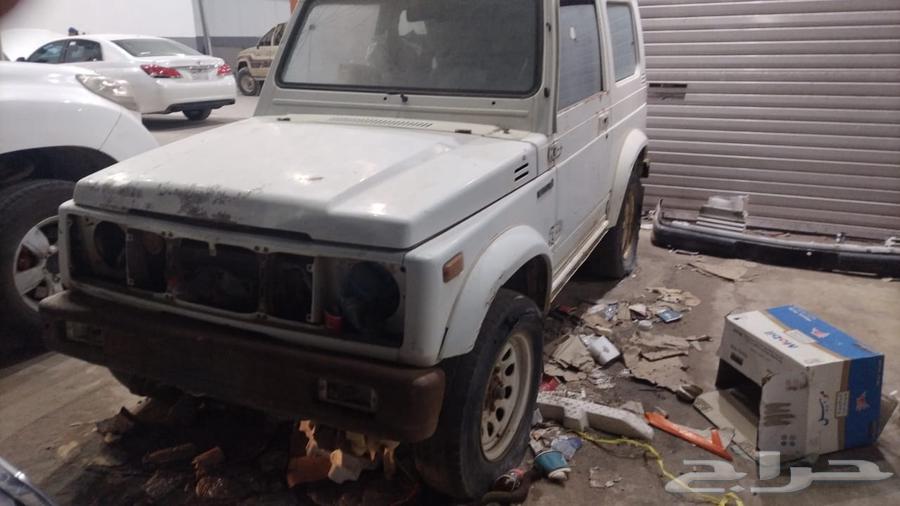 جيب سوزوكي ساموراي موديل 1993 تشليح وبيع قطع63185273456771111