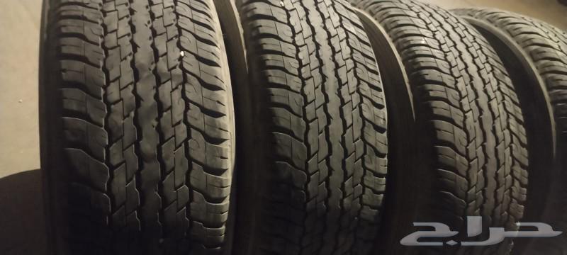 كفرات دنلوب وكاله 265 65 17فورشنال برادو هيلكس63185801881859111