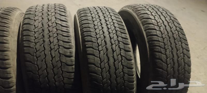 كفرات دنلوب وكاله 265 65 17فورشنال برادو هيلكس63185801881859114