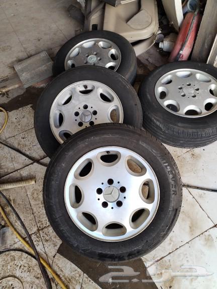 16-inch Mercedes rims and a complete set63213954433027112