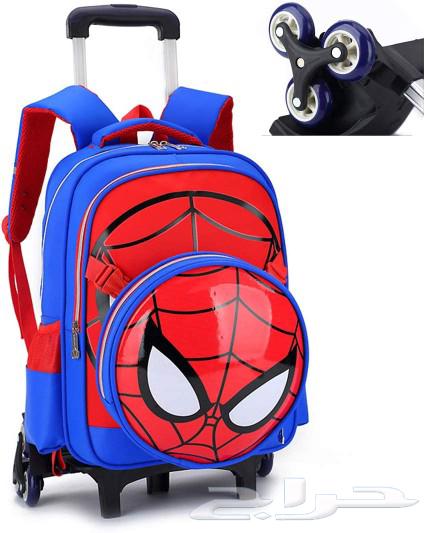 Spider Man and Elsa Luxury and very spacious school bag63121201411073114