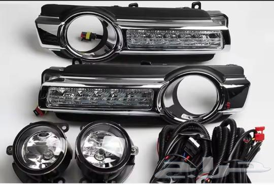 For sale: LED light set and spotlight with cover for Mitsubishi Pajero model 20163177638202243113