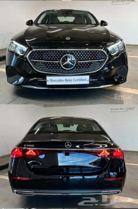 مرسيدس أفانتغارد E200 W214 الفئة عداد 3 542 كم فقط زيرو63176671848833111