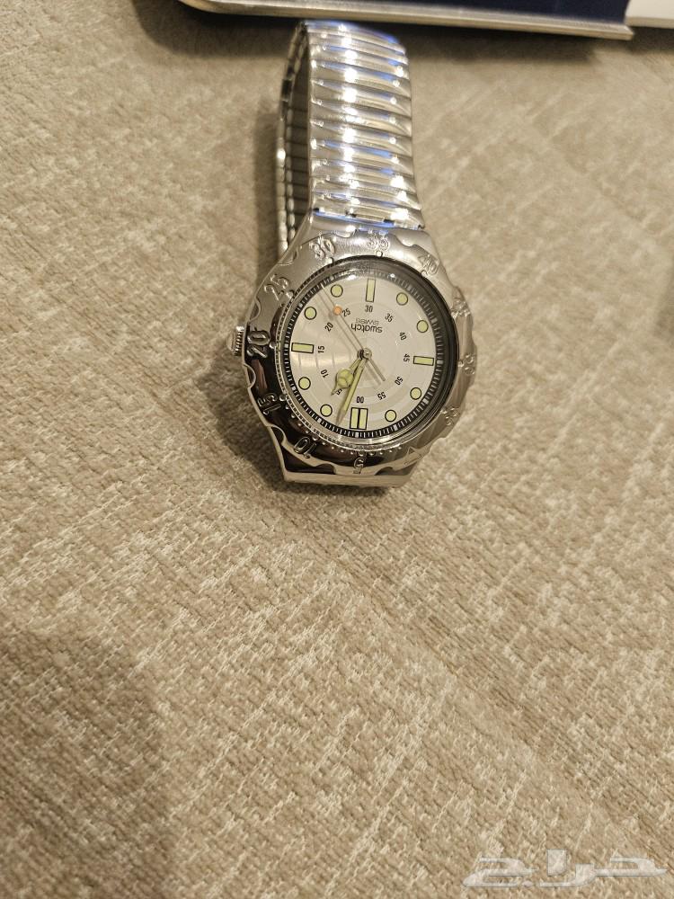 ساعة سواتش ايرون سكوبا swatch irony63178637573506112