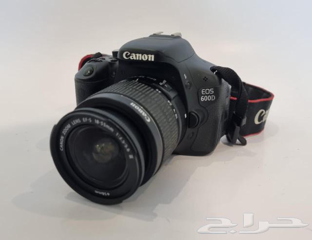 Canon 600D camera with lens canon camera simple use63116356468227111