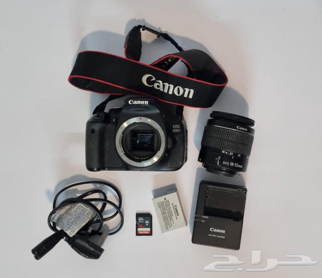 Canon 600D camera with lens canon camera simple use63116356468227112