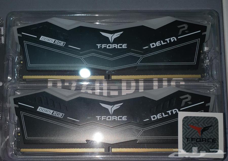 TEAMGROUP DELTA RGB DDR5 DESKTOP MEMORY BLACK 16GB (2x8GB) 5263172876528642111