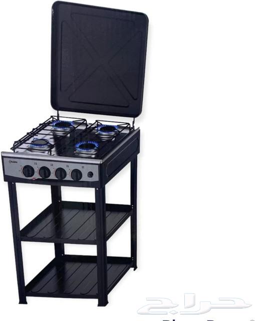 Gas stove with four-burner grate from Crown63172876224642111